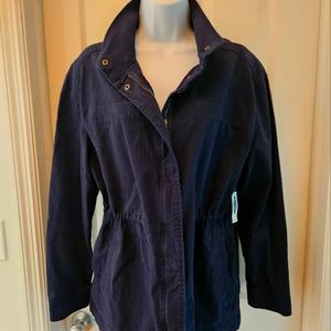 Brand new with tags. Old Navy jacket. Size M. Navy color.